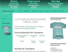 Tablet Screenshot of clubtournaments.net